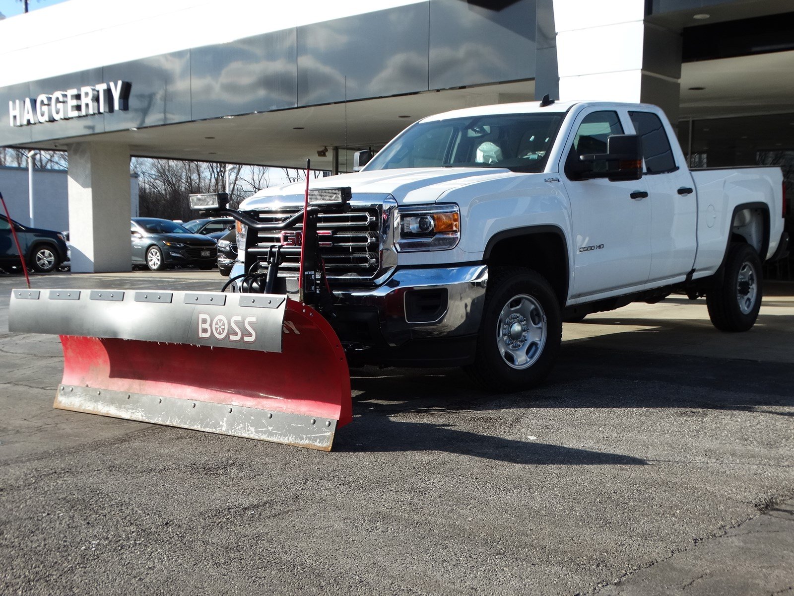 New 2019 GMC Sierra 2500HD 2500 4WD WITH BOSS PLOW Extended Cab Pickup ...